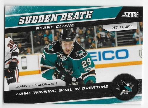 11/12 SCORE SUDDEN DEATH Hockey (#1-25) U-Pick From List - Picture 4 of 22
