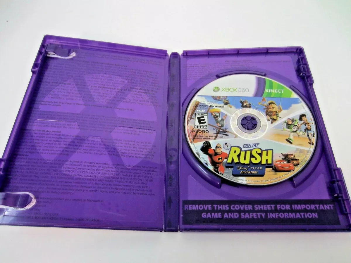 Game Kinect Rush - Uma Aventura da Disney - Pixar - Xbox360