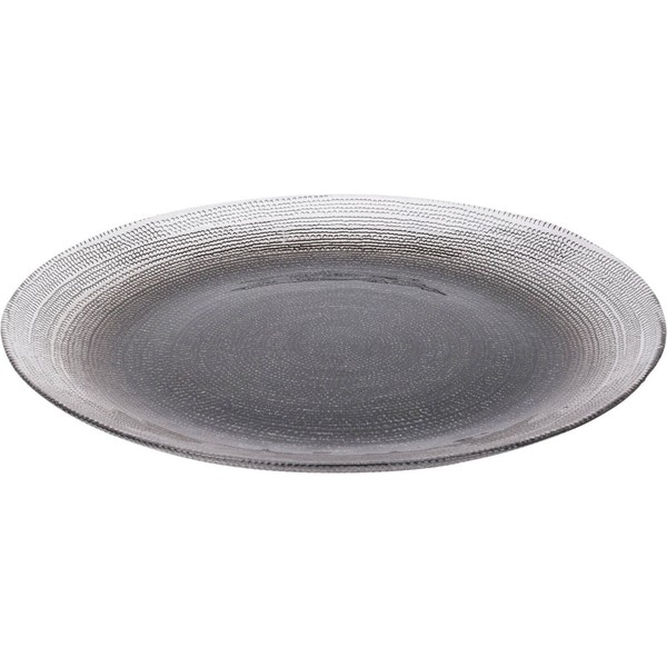 Flacher Teller Aus Glas Lakris, Ø 32 Cm-image