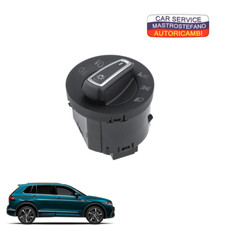 INTERRUTTORE FARO FARI LUCI VOLKSWAGEN GOLF VII 2012- TIGUAN 2016- TOURAN 2015-