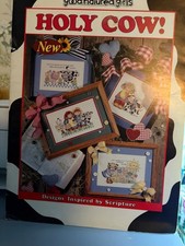 cross stitch booklett gloria and pat HOLY COW