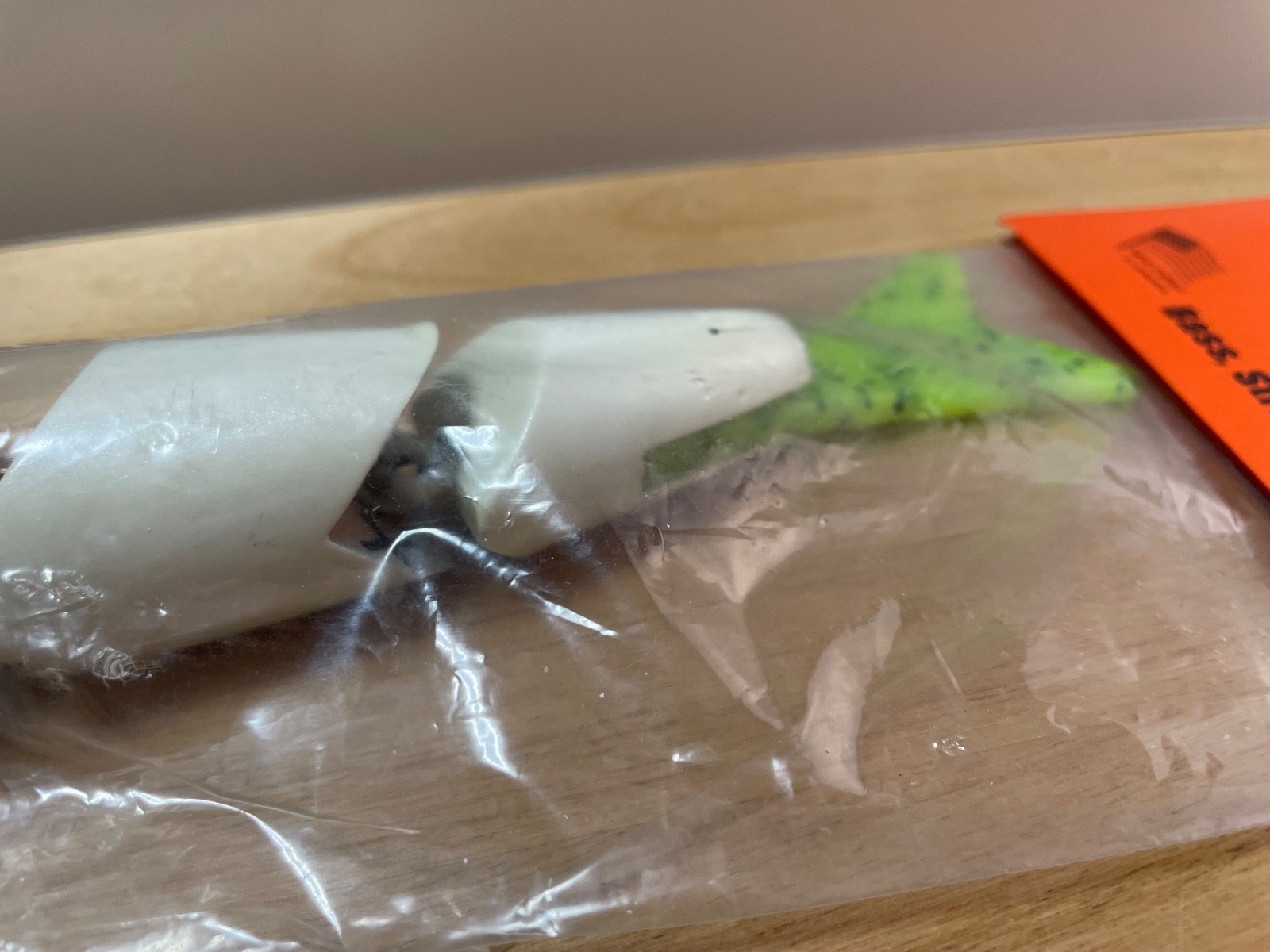 MS Slammer XX Md 9inch White swimbait Topwater wakebait wood fishing lure Unused - Image 9