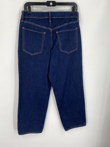Old Navy Blue Straight-Leg Jeans High Rise Wow Loose Gr. 8 - Bild 3 von 4