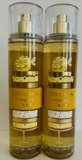 Bath  Body Works Iced Lemon Pound Cake Fragrance Mist Spray S/2 1050C