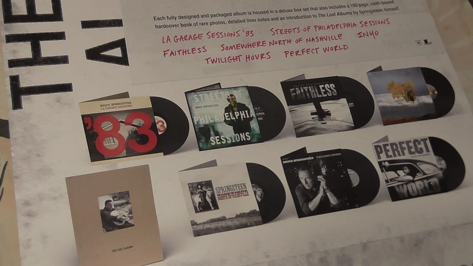 BRUCE SPRINGSTEEN"Tracks II-The Lost Albums",9LP Box,Sony 2025,neuwertig(s.Text) - Bild 2 von 4