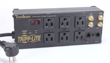 Isobar Premium Surge Suppresor Tripp Lite Power Protection 6 Outlets ISOBAR6DBS