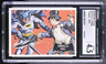 1966 Topps Batman Black Bat Umbrella Duel #23 - CGC 4.5