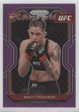 2021 Panini Prizm UFC Purple Prizm 34/149 Macy Chiasson #37 7m3