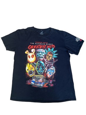 Universal Studios Halloween Horror Nights Terror Tram T-Shirt Sz L NWOT