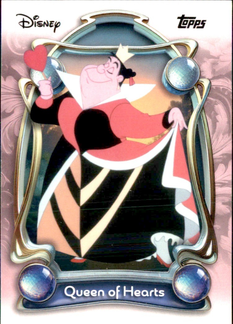 2025 Topps Disney WONDER Queen of Hearts #18 Pink Trading Card | eBay