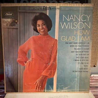 Nancy Wilson How Glad I Am LP Capitol 12'' Black Vinyl Stereo ST-2155