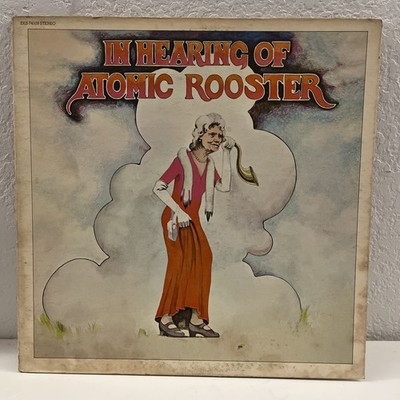 In Hearing of Atomic Rooster Near Mint LP Vinyl Record Elektra EKS-74109 NM/VG+