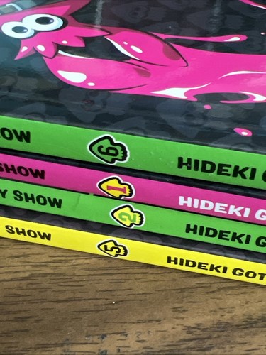 Splatoon Manga Lot of 4 Volumes 1 2 5 6 VIZ Media Sankichi Hinodeya Squid Kids - Picture 11 of 14