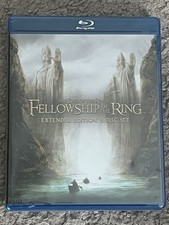 Lord of the Rings Fellowship Ring Extended Edition Blu-ray 5-Disc SEALED
