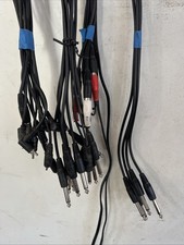 Vintage Audio/Patch/Speaker Cables (lot)