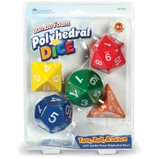 Foam Dice for Counting Numbers - Math Classroom Must-Have