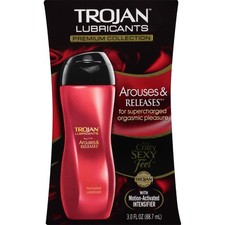 Trojan Arouses Releases Intensify Silicone Based Personal Lubricant 3 oz
