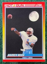 1990 Score Houston Oilers Team Lot of 16 - Warren Moon!