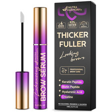 Eyebrow Growth Serum Peptide Brow Serum for Fuller, Thicker Looking Brows Bi