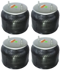 4x Trailer Air Spring Bags Replace W01-358-9082 Hendrickson S-2066  S-11651
