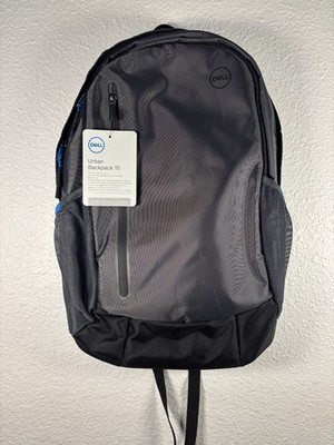 Dell Urban 15 Backpack Adjustable Shoulder Strap Air Mesh Padded Gray 97X44 NWT