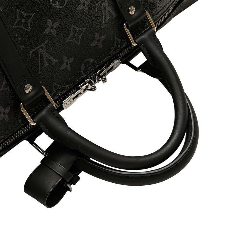 LOUIS VUITTON Monogram Eclipse Split Keepall Band… - image 5