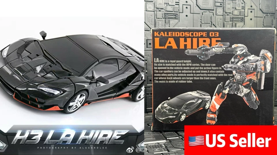 DX9 K3 LA HIRE MP Scale Transformers Rodimus Hot Rod Brand New US Seller - Image 2 of 4