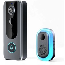 Wireless Smart Video Doorbell Compatible with For TUYA Wifi Doorbell Systems