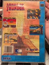 Lords of Thunder Sega CD with Manual - Authentic - Tested