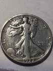 1927 S  Walking Liberty Half Dollar 90% Silver Circulated V/F Strong Detail N522