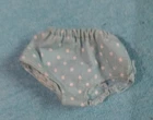 Vintage Barbie Family Tutti Doll 3602 Ship-Shape Light Blue Dotted Panties