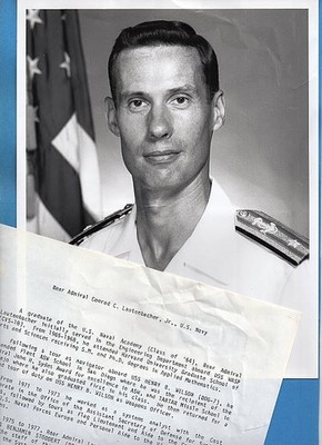 1988 Rear Admiral Conrad C Lautenbacher Original Photo Documents