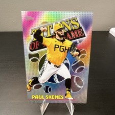 Topps Paul Skenes Pittsburgh Pirates Titans & Holiday Rookie Card Lot
