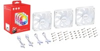 75261487 XPG Fan Vento R 120 120mm ARGB PWM Fan 3 Series White Retail 1,650R ~D~