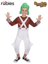 Oompa Loompa Classic Costume, Child - 6-8 Years - Rubies Deerfield