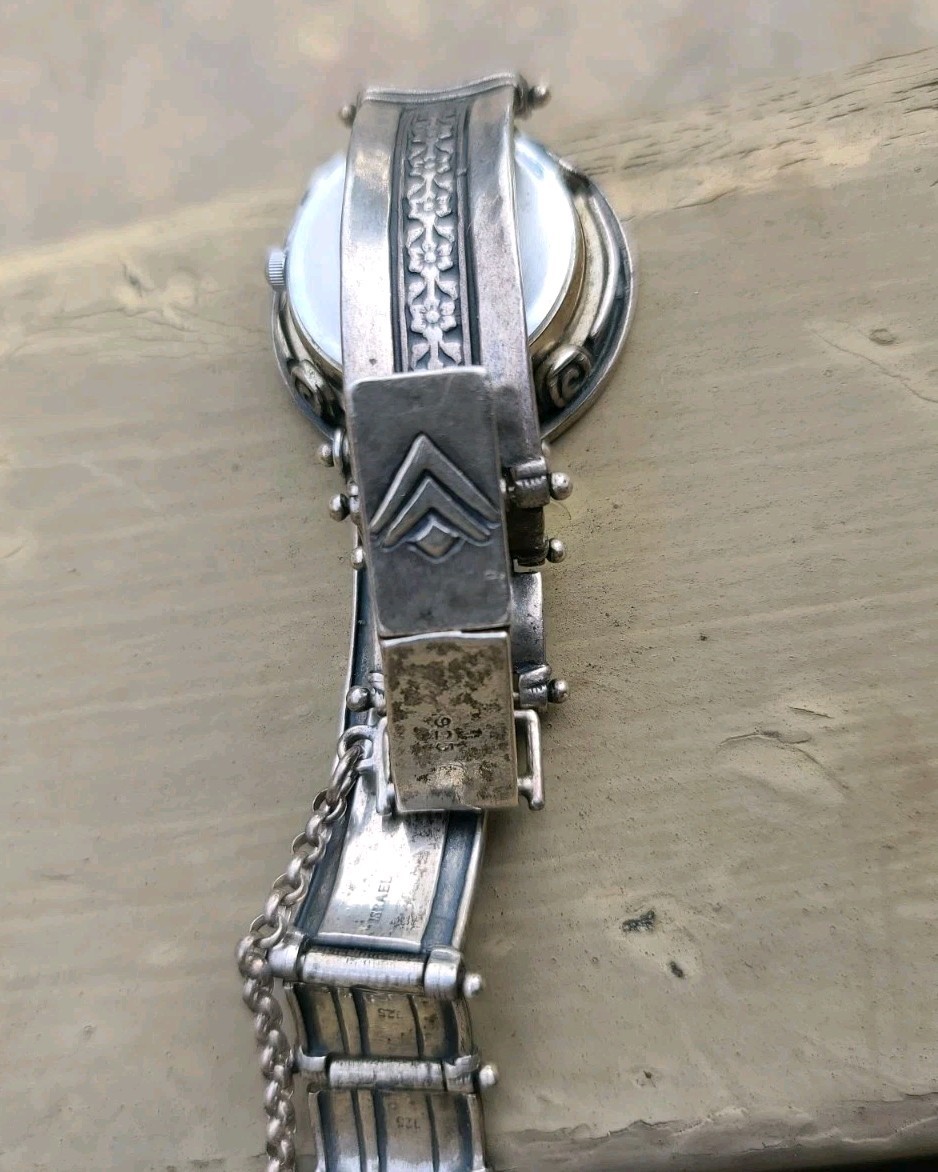 Silpada Sterling 925 Solid Silver Watch Israel Ma… - image 9