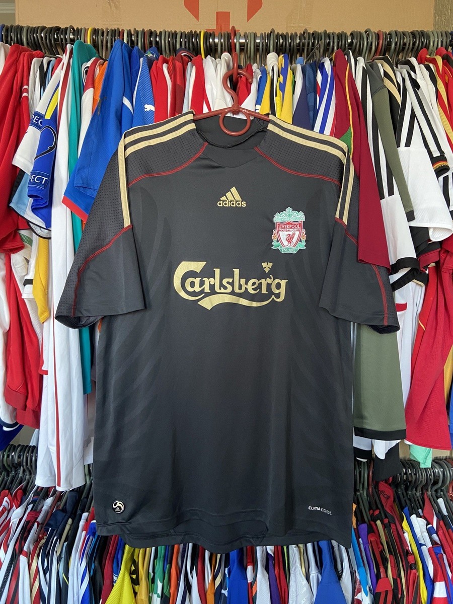 LIVERPOOL 2009 2010 AWAY FOOTBALL SHIRT SOCCER JERSEY ADIDAS