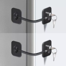 Refrigerator Freezer Door Lock Baby Safety With Keys Childproof for Cabinet UK