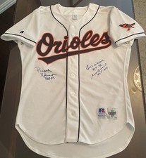 Earl Weaver/Luis Aparicio/Brooks Robinson Autographed Baltimore Orioles Jersey