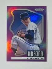2022 Panini Prizm - Old School Nolan Ryan #OS-1 Purple Prizm
