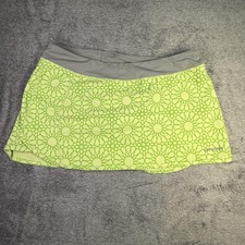 Patagonia Skort Womens Size Large Green Geome...