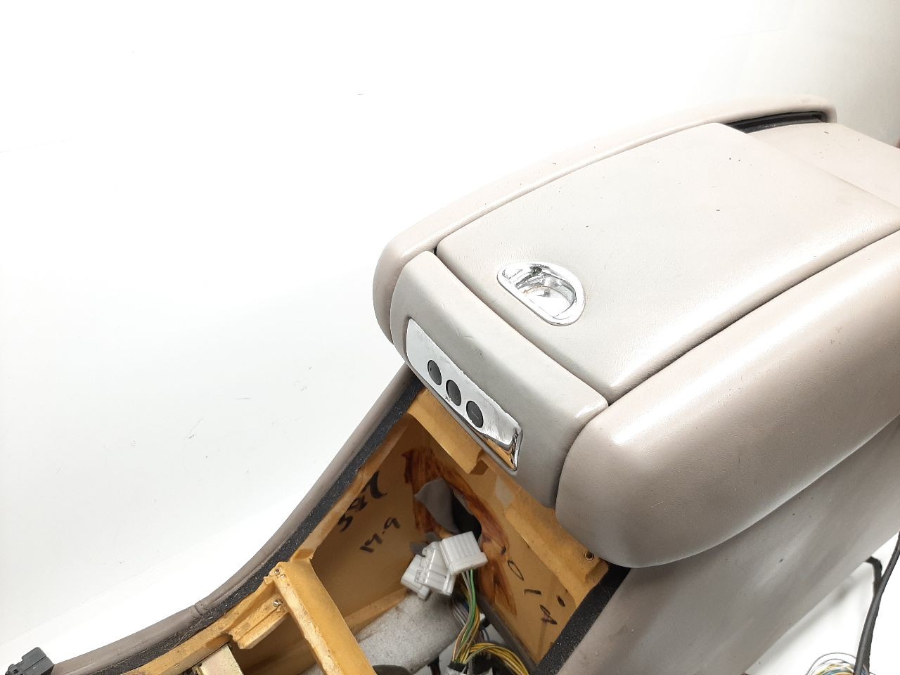 2003 Bentley Arnage Center Console Gray Leather With Arm Rest 