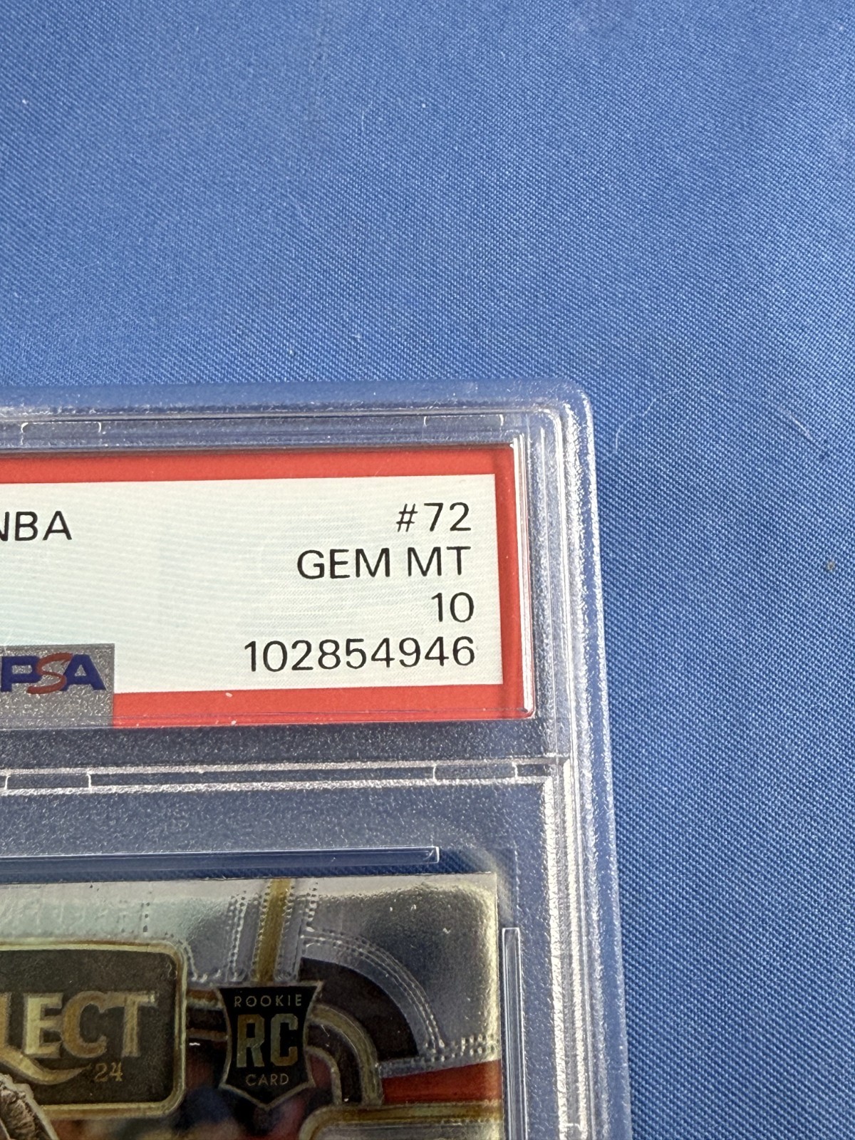 2024 Caitlin Clark Select WNBA #72 PSA GEM MINT 10 !!! view 7