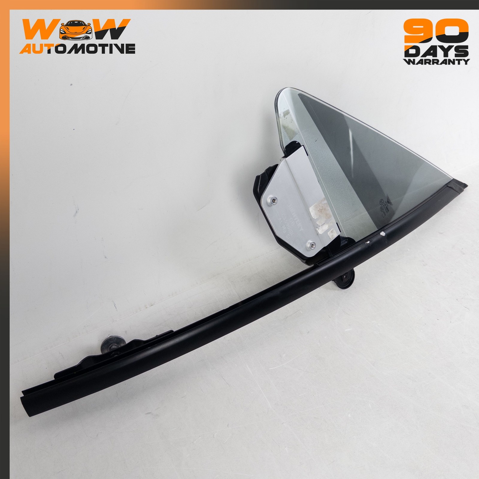 07-11 BENTLEY CONTINENTAL GTC FRONT LEFT DOOR QUARTER VENT WINDOW GLASS OEM