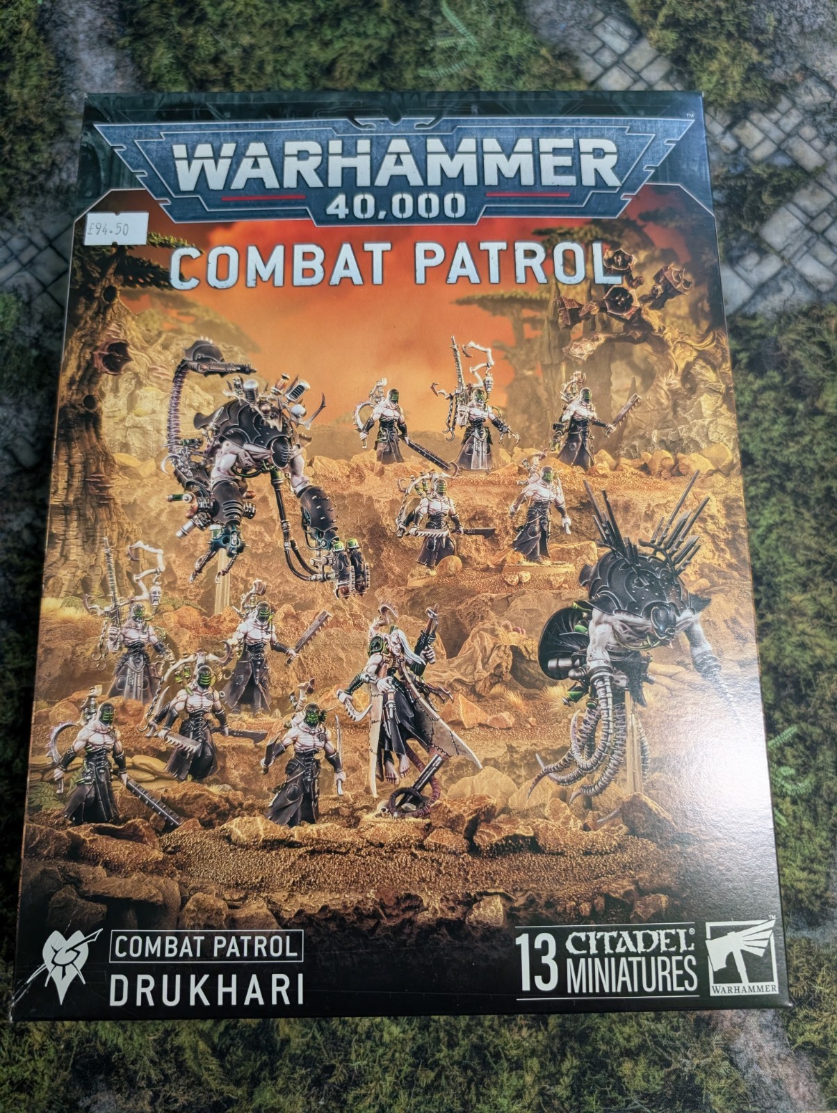 Warhammer 40k - Patrouille De Combat : Drukhari - Coffret Peint Sur Commande (Commission) - Neuf