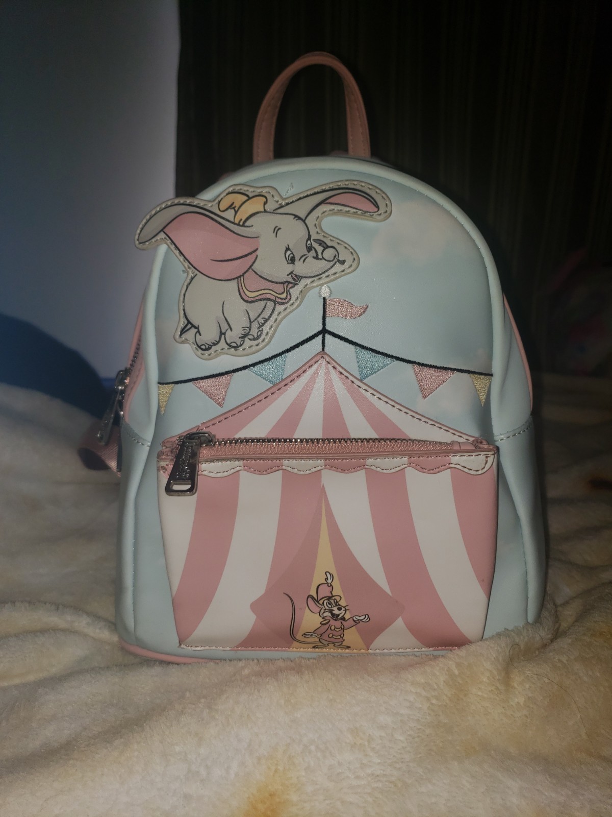 Vintage Dumbo Circus Tent Loungefly Backpack Pre-Owned