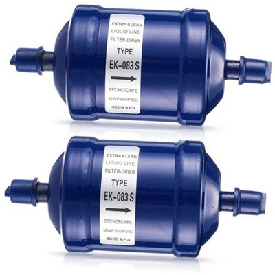 Pcs Flow Filter Drier for Heat Pump Refrigerant Filter Drier 3/8 Sweat 1 083s