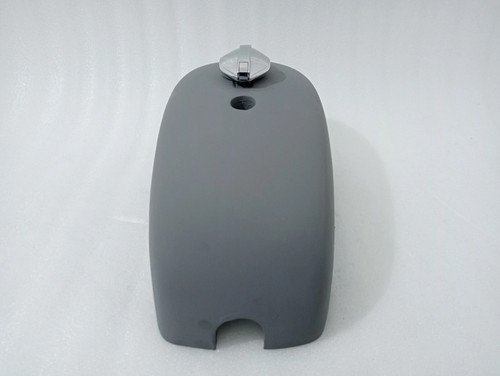 BSA A65 SPITFIRE HORNET 2 GALLON RAW STEEL PETROL FUEL GAS TANK With CAP | Fit - Picture 15 of 19