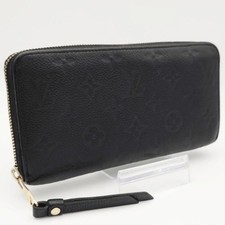 Louis Vuitton Monogram Empreinte Zippy Wallet Noir