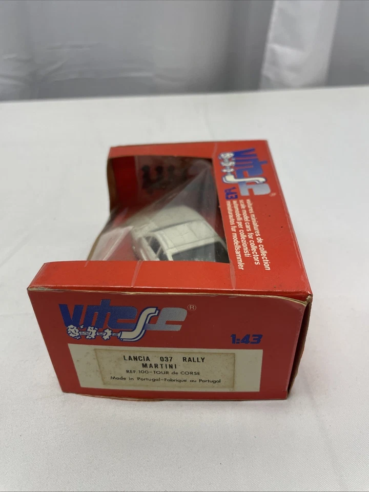 VITESSE 1ER 037 MARTINI ABARTH TOUR DE CORSE + БЛИСТЕР BOITE #1/43 см. Фото! - Изображение 4 из 4